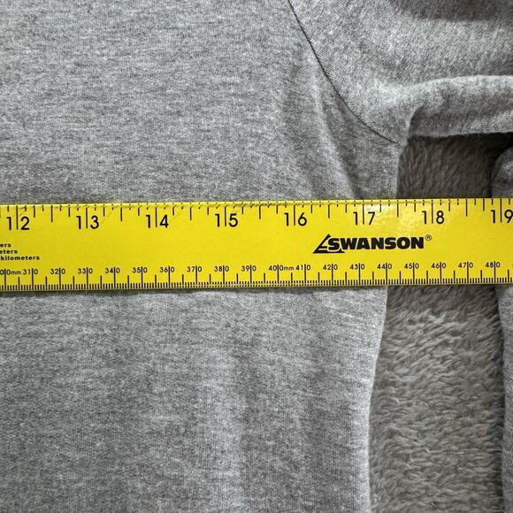 Athleta Dress Womens XXS Gray Terry Mini Cut Out Long Sleeve Crew Neck Stretch - Picture 9 of 12